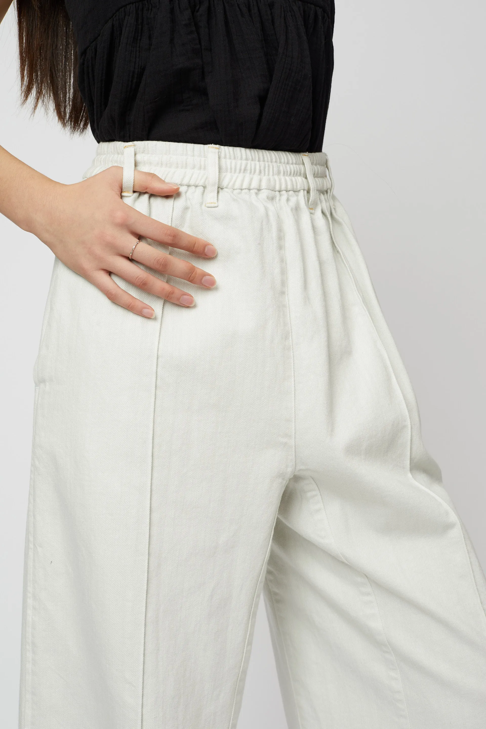 Sample Sale Wide Pant - Drapey Bio Washed Twill