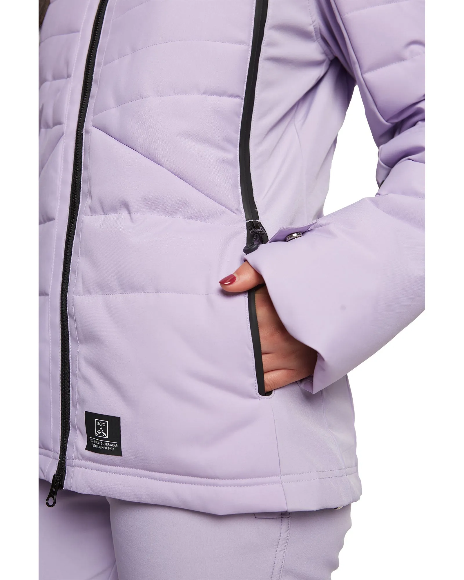 SASS JACKET - PURPLE ROSE