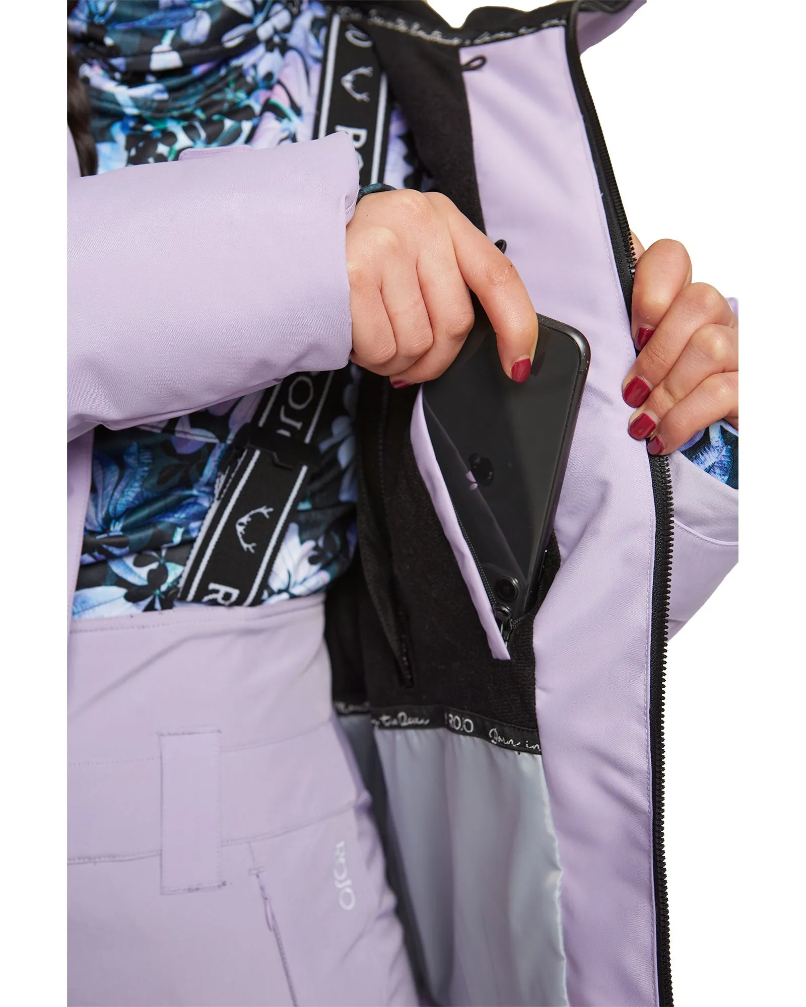 SASS JACKET - PURPLE ROSE