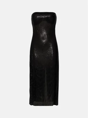 Selena Midi Dress Black