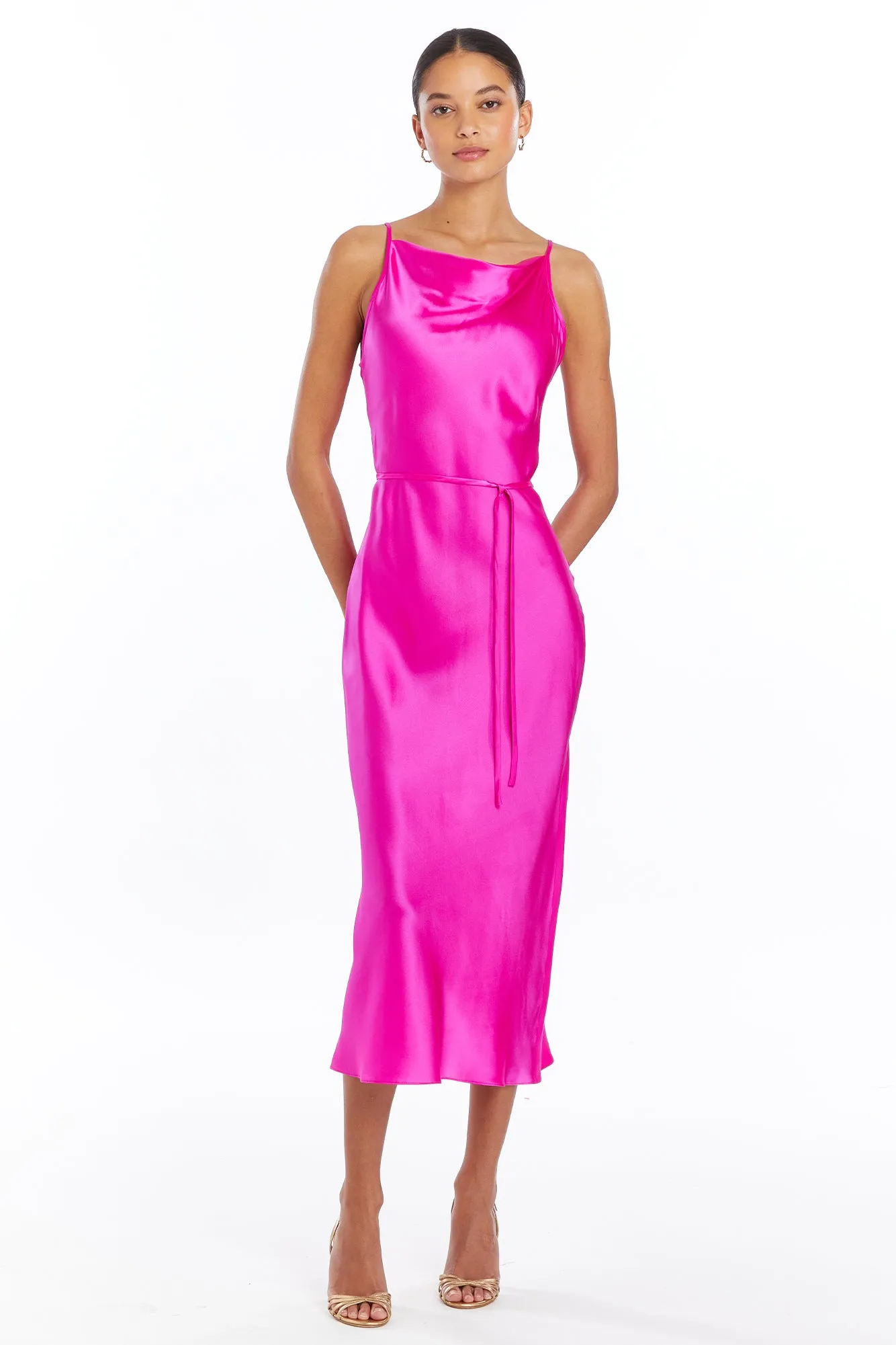 Shaelyn Silk Dress