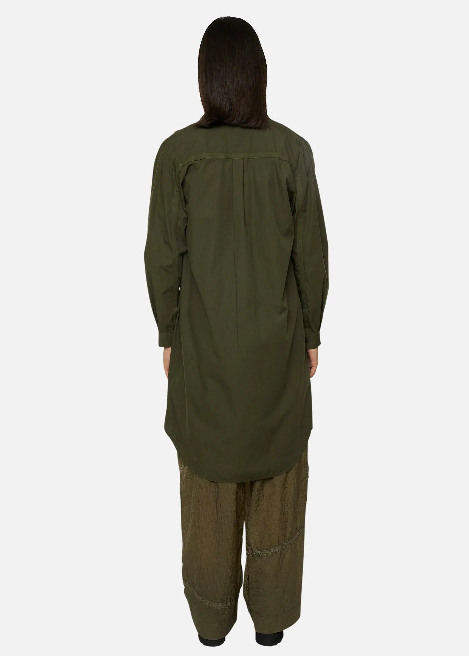 SHIRT DRESS OLIVE