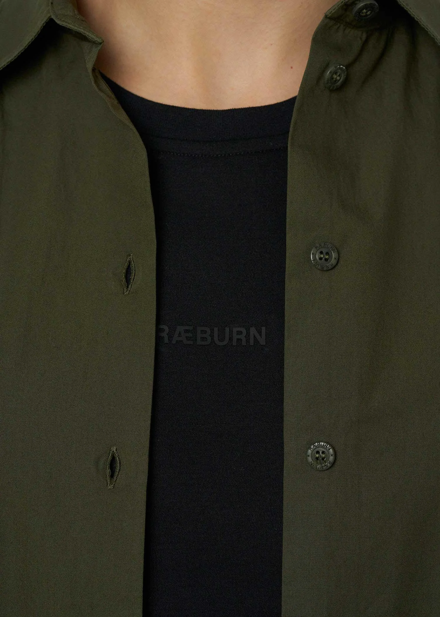 SHIRT DRESS OLIVE