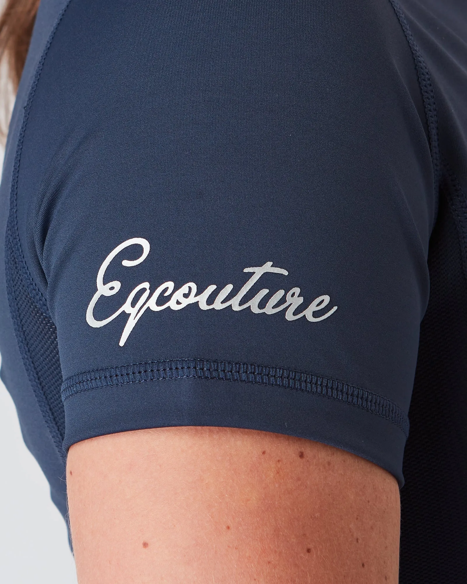 Short Sleeve Equestrian Technical Base Layer - MIDNIGHT NAVY