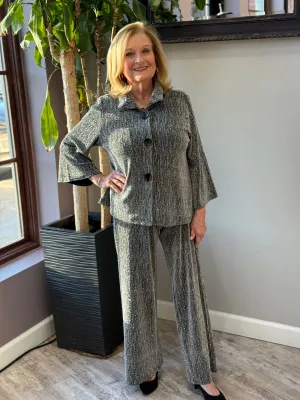 Silver Starlight Rhinestone Pant
