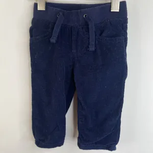 Size 3-6m: Gap Navy Blue Corduroy Pants