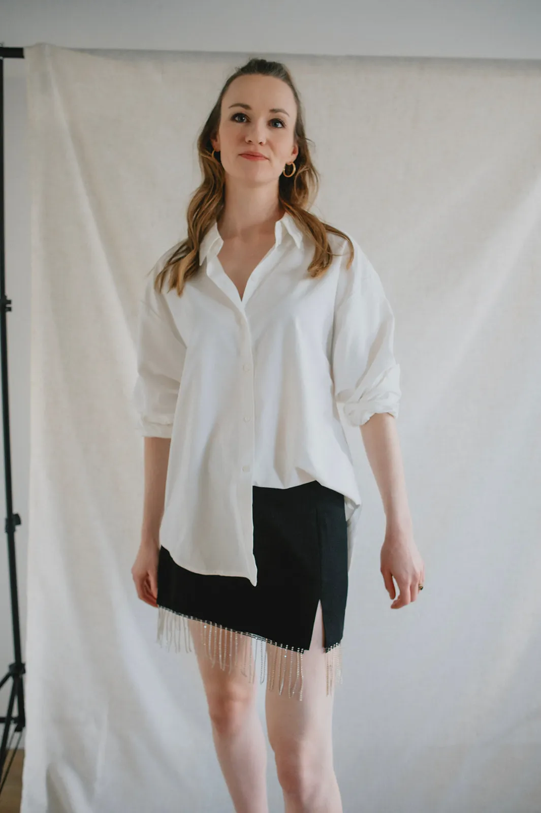 The Cameron Skirt with Fringe