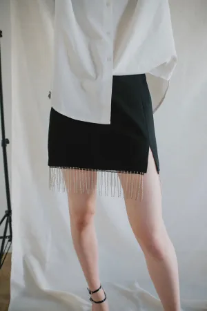 The Cameron Skirt with Fringe