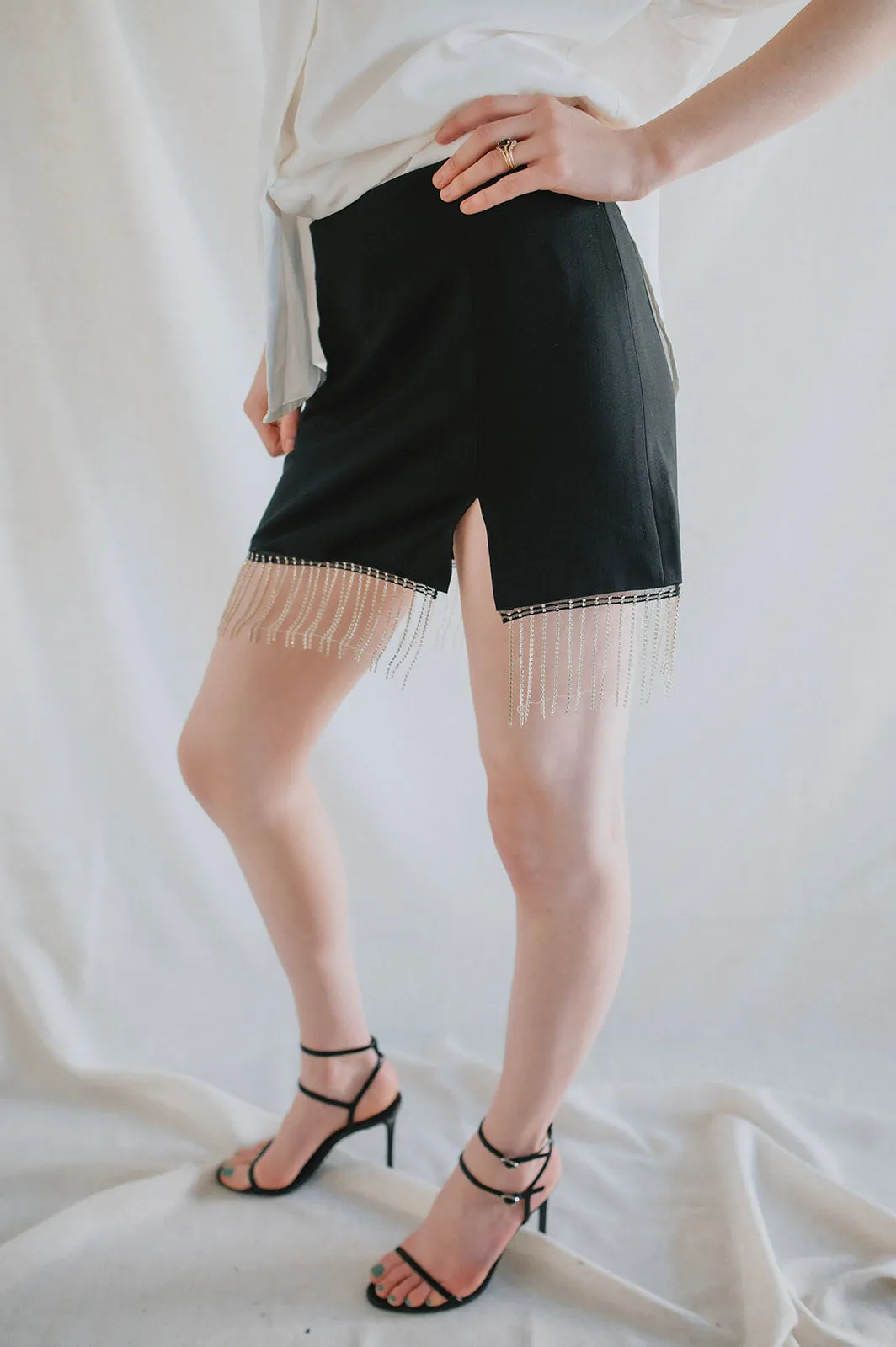 The Cameron Skirt with Fringe
