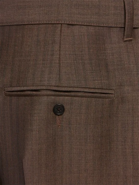 The Row   Lonan mohair &amp; wool wide pants 