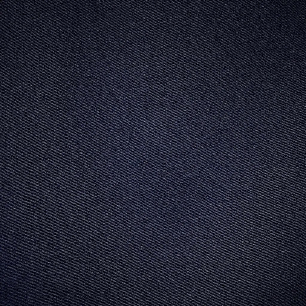 Ultra Fine Stretch Cotton Twill Navy
