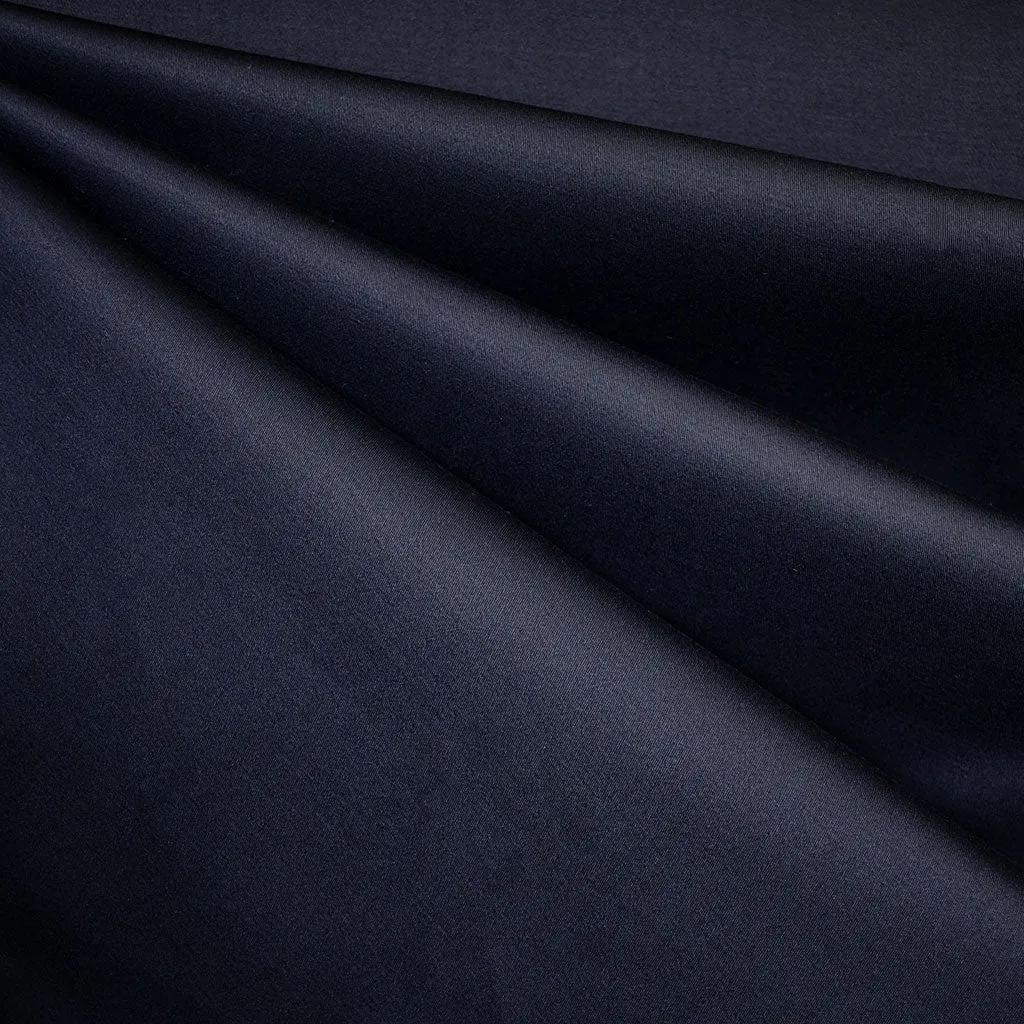 Ultra Fine Stretch Cotton Twill Navy