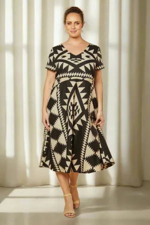 Vida Midi Dress in Tulum