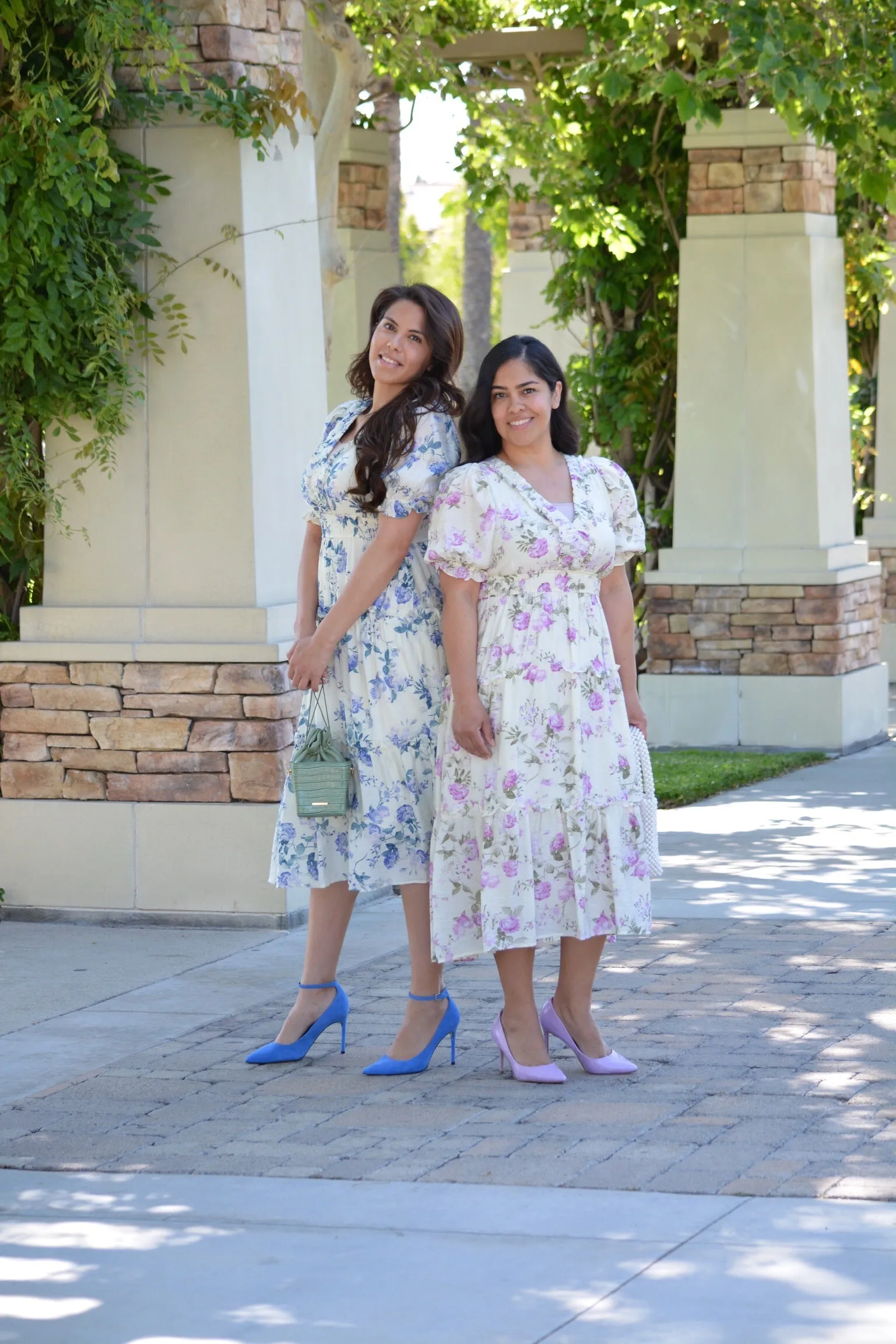 Viola Pink Floral Dress