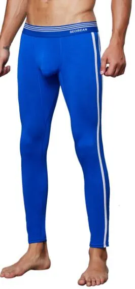 White Side-Line Decorated Monocolor Long John