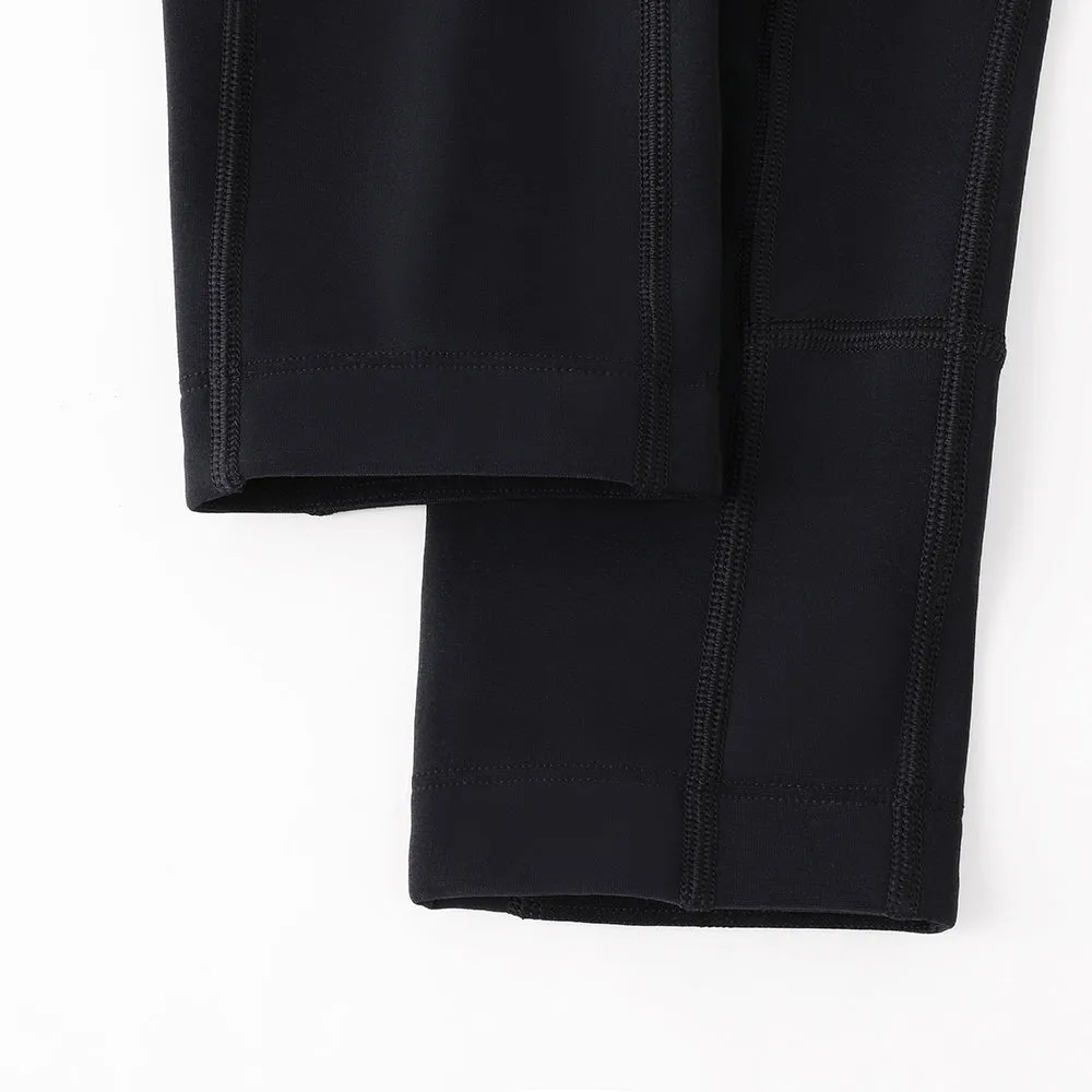 Women's  3/4 Thermal cargo bib tights  T177C