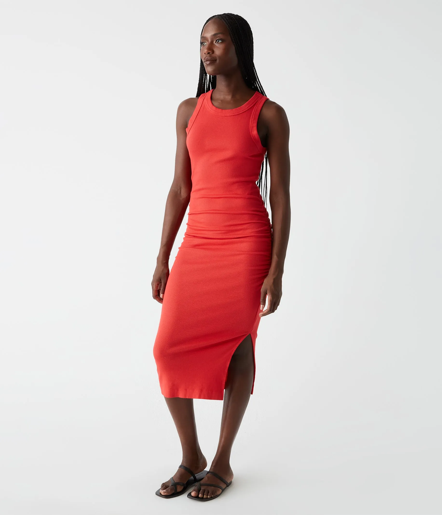 Wren Ribbed Midi Dress
