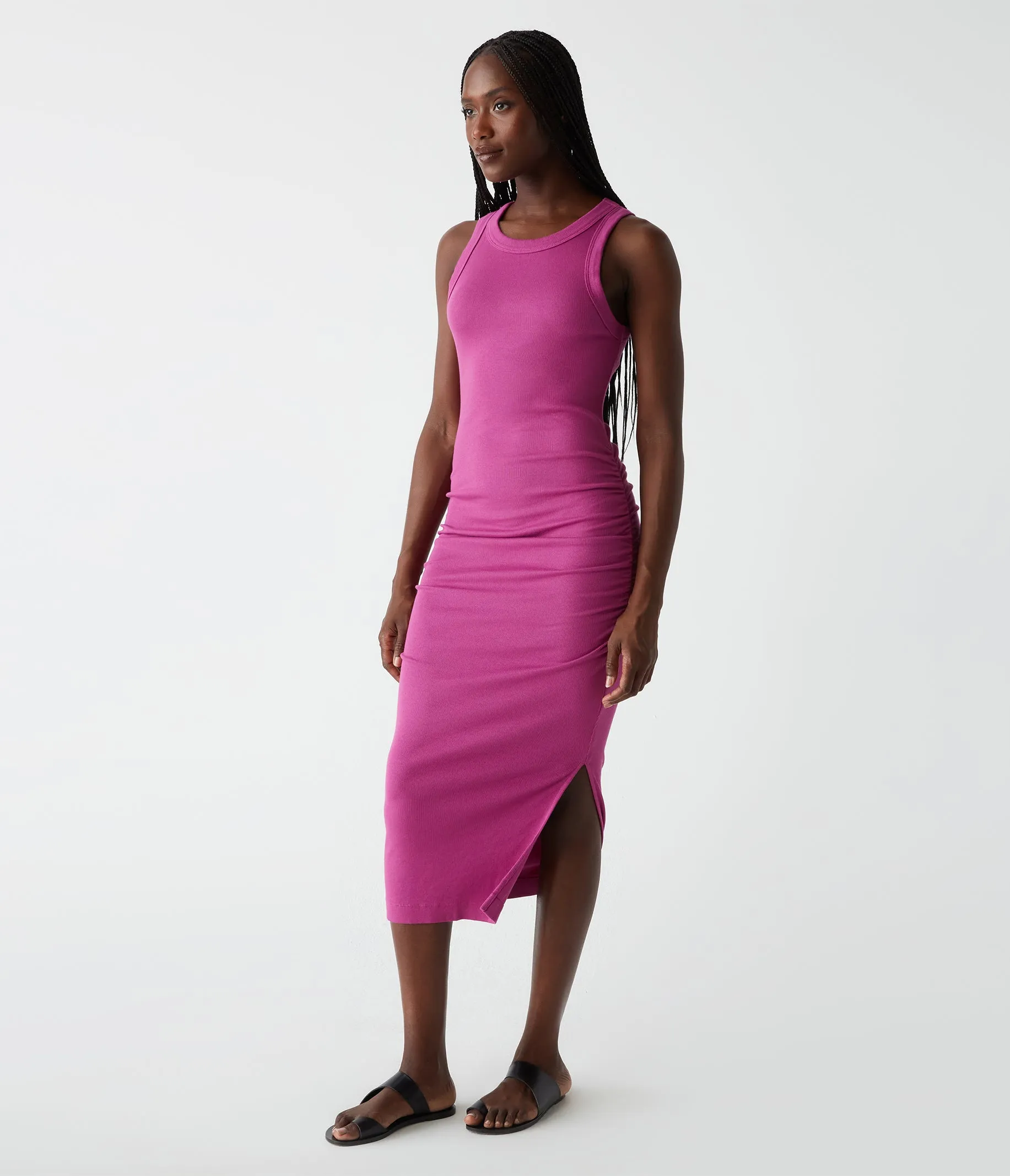 Wren Ribbed Midi Dress