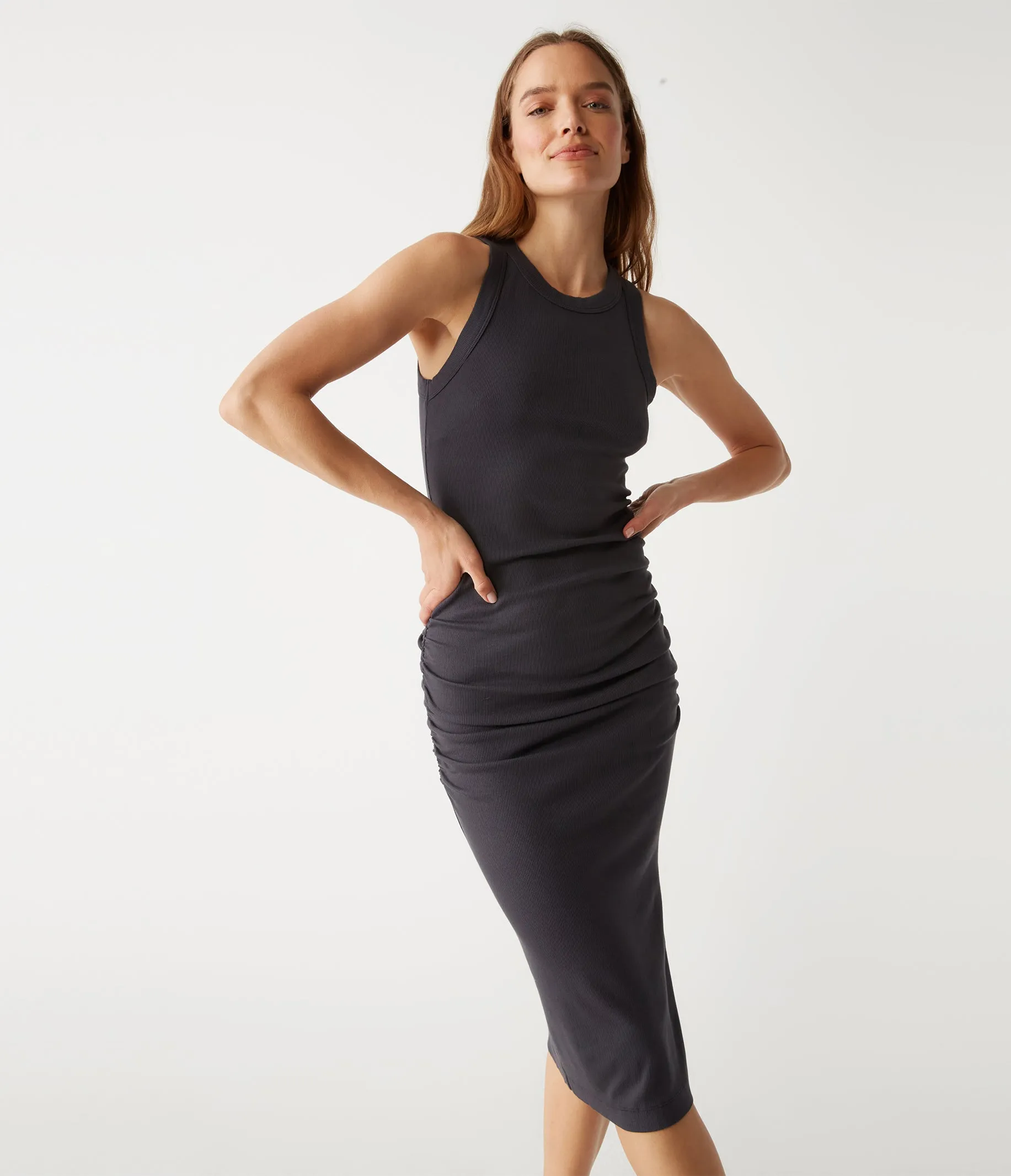 Wren Ribbed Midi Dress