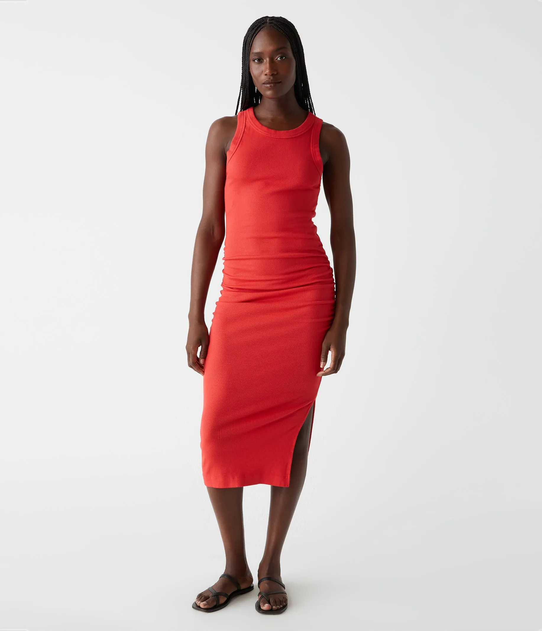 Wren Ribbed Midi Dress