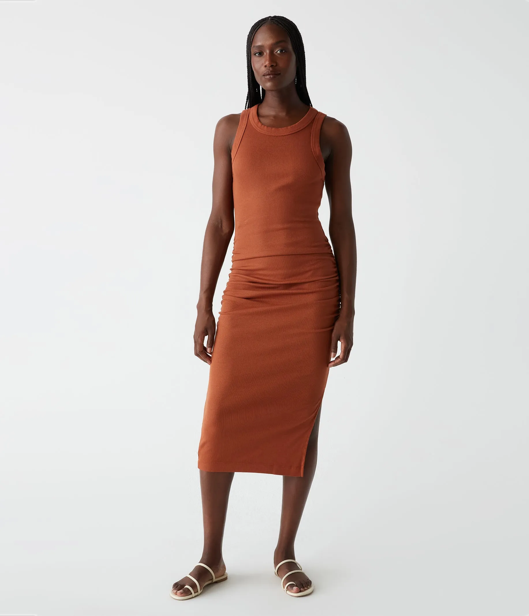 Wren Ribbed Midi Dress