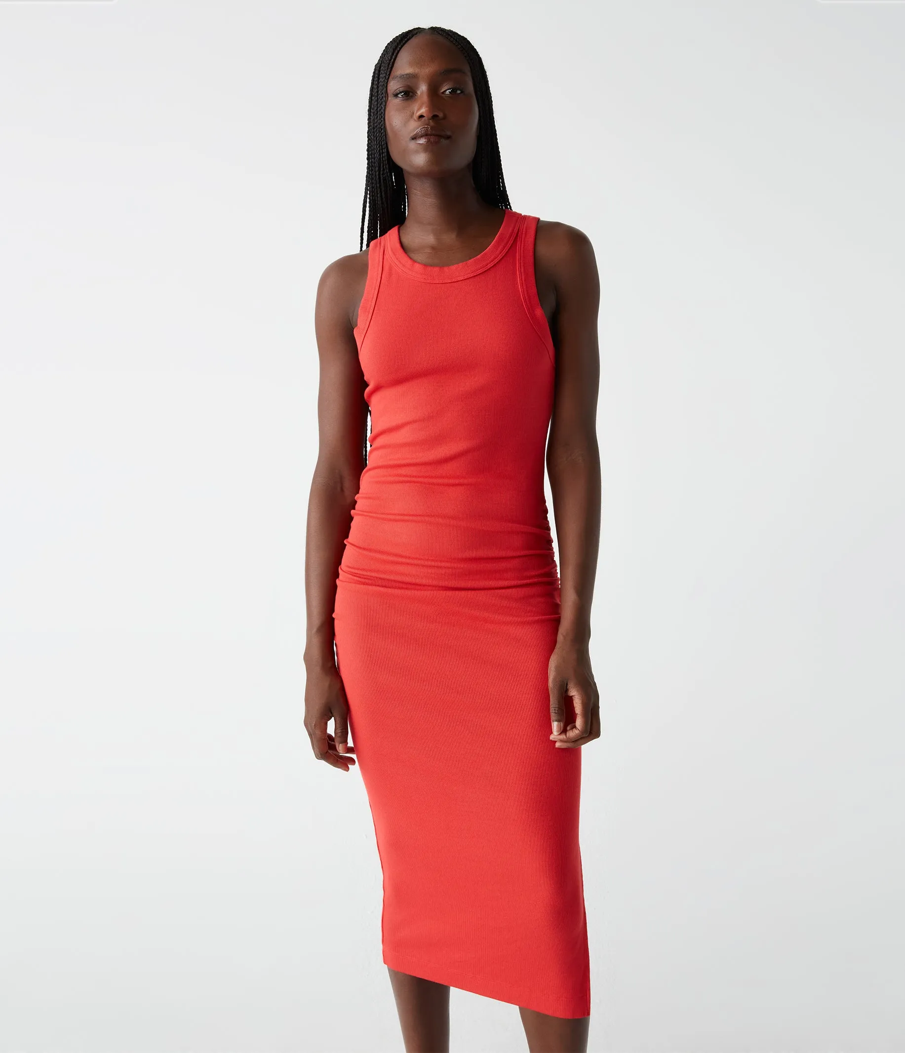 Wren Ribbed Midi Dress