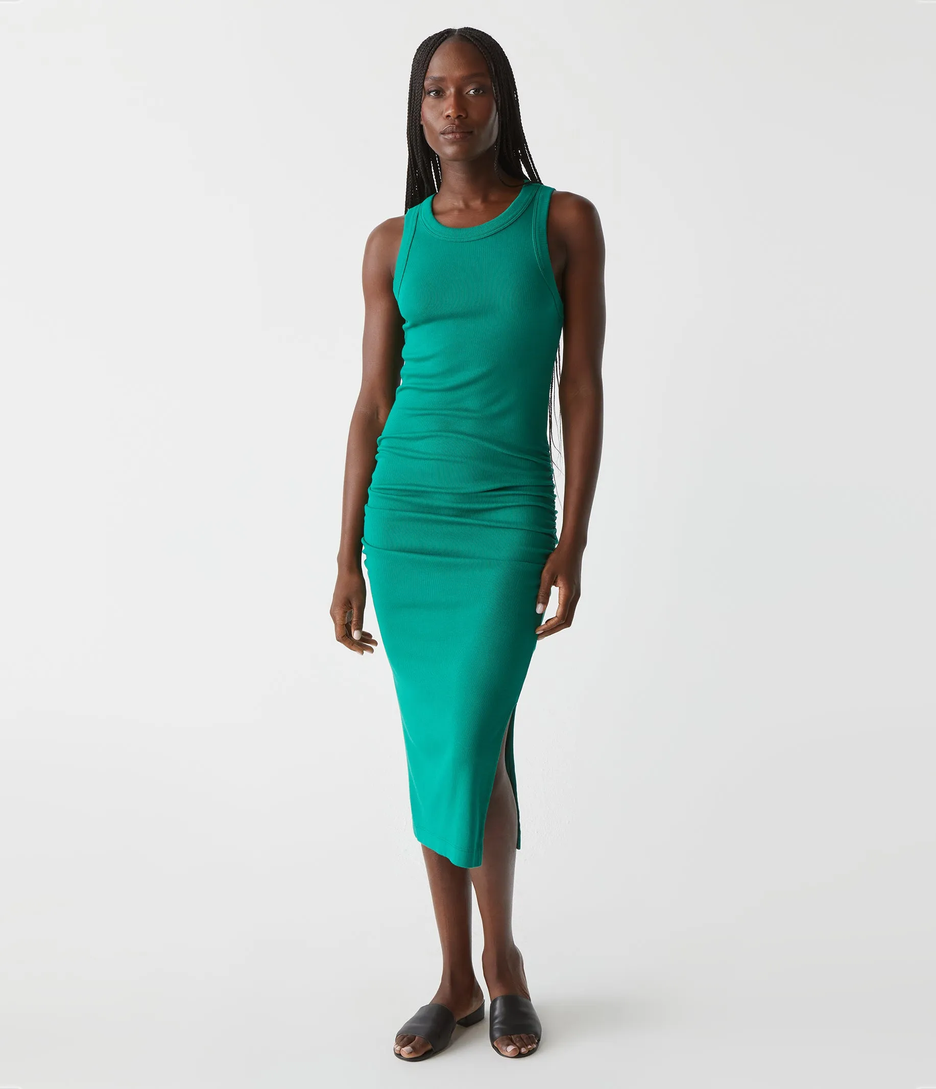 Wren Ribbed Midi Dress