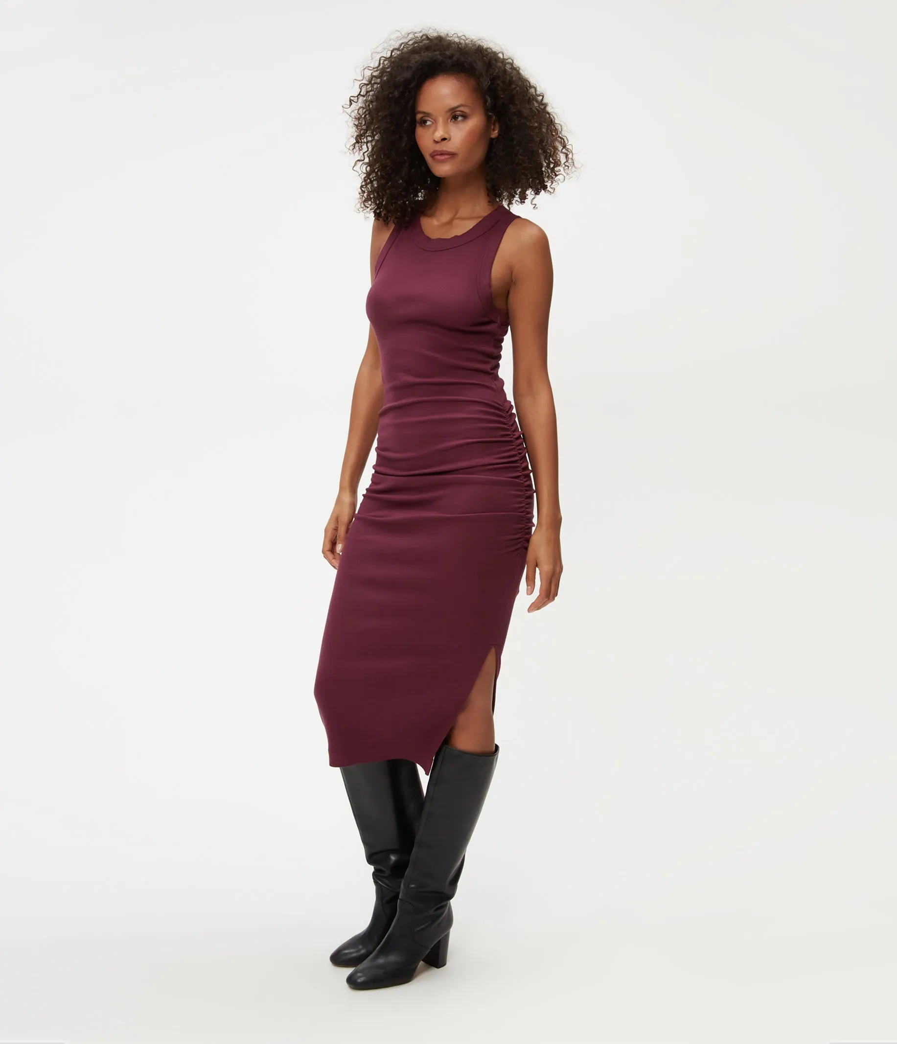 Wren Ribbed Midi Dress