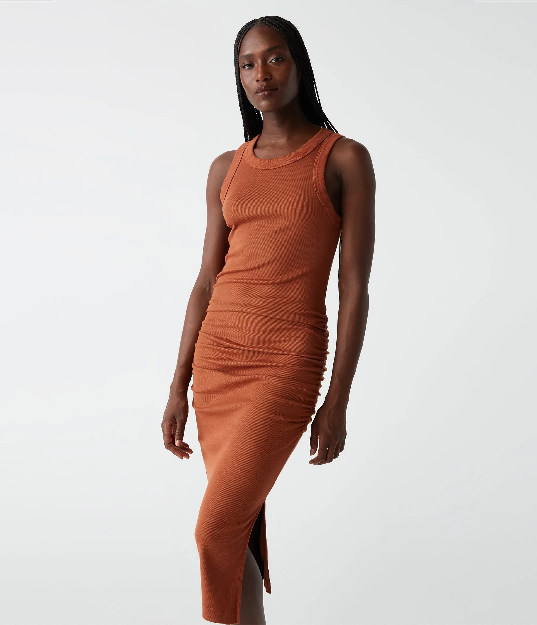 Wren Ribbed Midi Dress