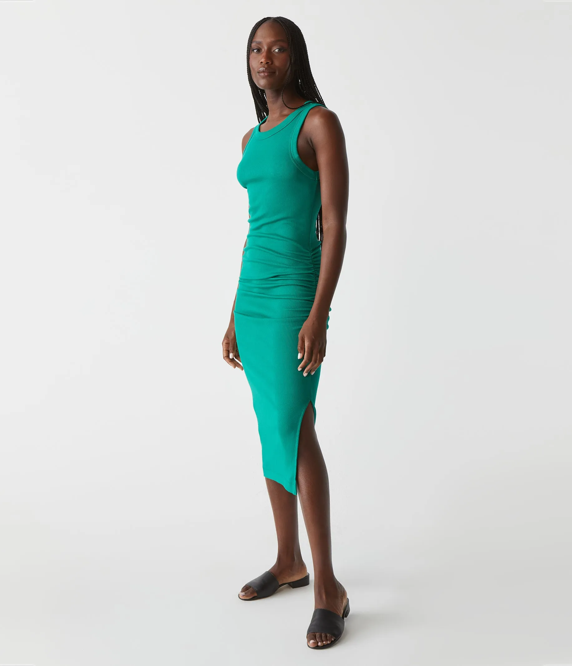 Wren Ribbed Midi Dress