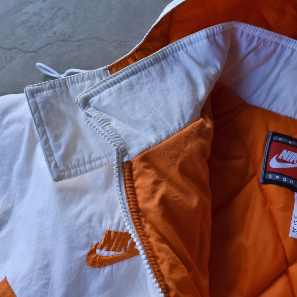 Y2K NIKE “Tennessee Volunteers” 中綿入り ナイロンジャケット 240119