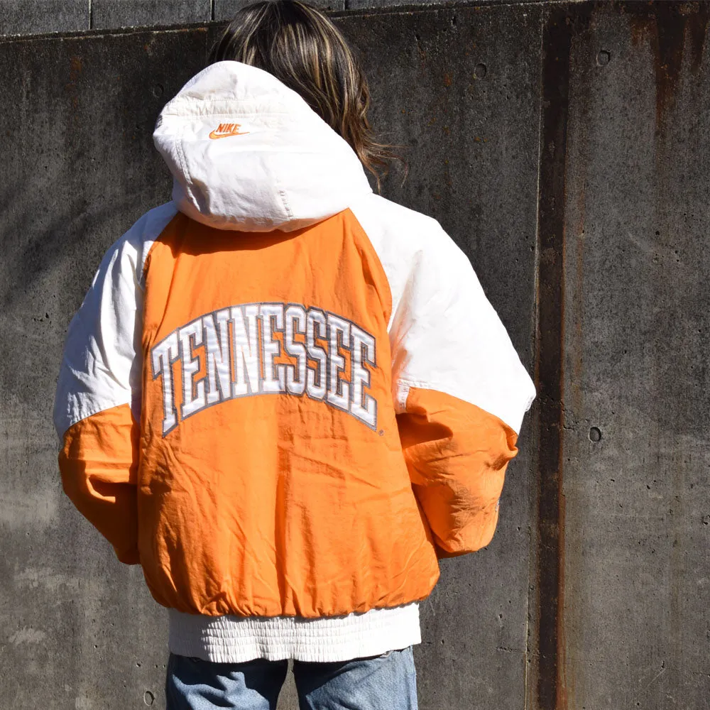 Y2K NIKE “Tennessee Volunteers” 中綿入り ナイロンジャケット 240119